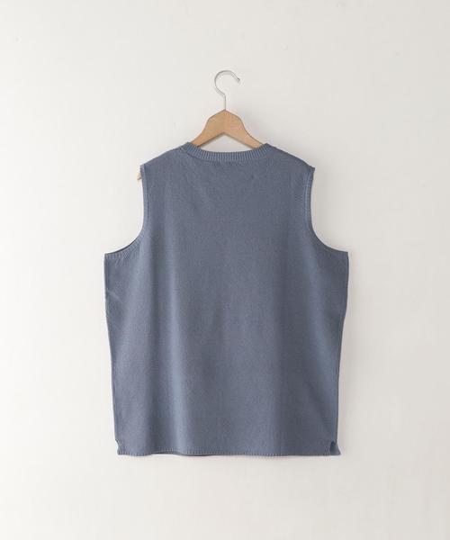 Steven Alan(スティーブンアラン)の「<Steven Alan> PPR/NY KANOKO VEST/ベスト(ベスト・メンズ・ネイビー/コバルトブルー・MEDIUM/SMALL/X-LARGE/LARGE)」の9枚目の写真