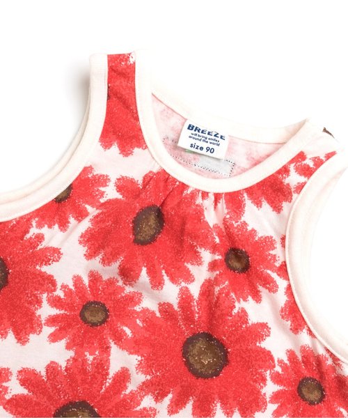 BREEZE（ブリーズ）の「ひまわりワンピース（ワンピース・キッズ・レッド/イエロー・95/110/130/140/80/100/120/90）」の5枚目の写真
