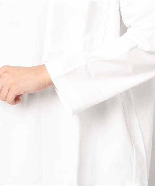 t.yamai paris（ティ　ヤマイ　パリ）の「[T.yamai.paris]Derave Jersey（Tシャツ/カットソー・レディース・ホワイト/ベージュ・MEDIUM/SMALL）」の7枚目の写真