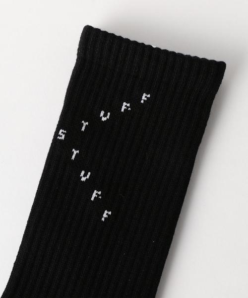 F-LAGSTUF-F（フラグスタフ）の「＜F-LAGSTUF-F＞ CROSS LOGO SOX/ソックス ◆（ソックス/靴下・メンズ・オレンジ/ブラック/ホワイト/ライム・FREE）」の5枚目の写真