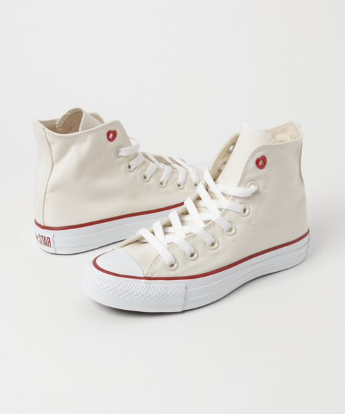 CONVERSE（コンバース）の「converse  コンバース ALL STAR HEARTPATCH HI オールスター ハートパッチ ハイ 32099790 *WHITE（スニーカー・レディース・ホワイト・5/3/4h/3h/5h/6/4）」の6枚目の写真