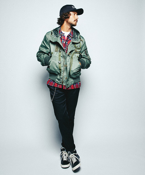 HYSTERIC GLAMOUR（ヒステリックグラマー）の「スラックスPT（スラックス・メンズ・ブラック/ネイビー・LARGE/MEDIUM/SMALL）」の6枚目の写真