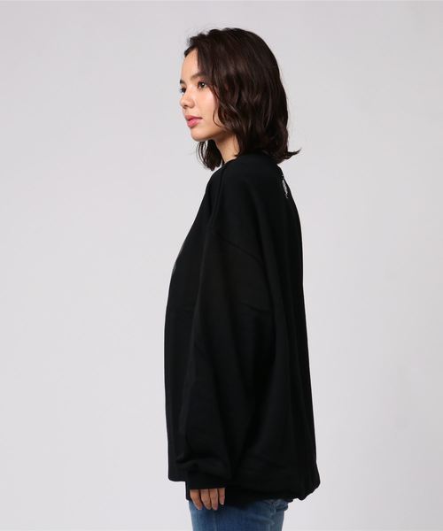 PUNYUS（プニュズ）の「MIDNIGHTスウェット（スウェット・レディース・ホワイト/ブラック/レッド・3/4）」の9枚目の写真