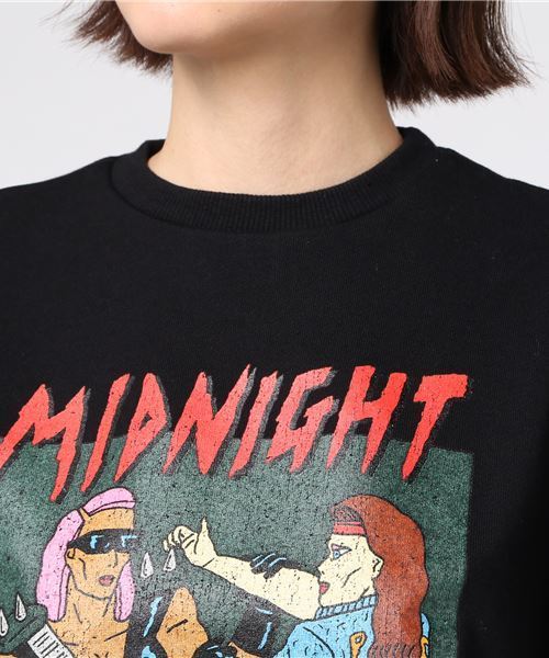 PUNYUS（プニュズ）の「MIDNIGHTスウェット（スウェット・レディース・ホワイト/ブラック/レッド・3/4）」の12枚目の写真