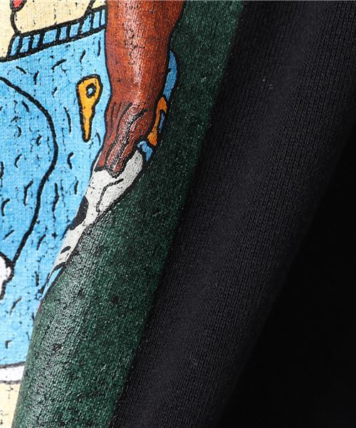 PUNYUS（プニュズ）の「MIDNIGHTスウェット（スウェット・レディース・ホワイト/ブラック/レッド・3/4）」の5枚目の写真