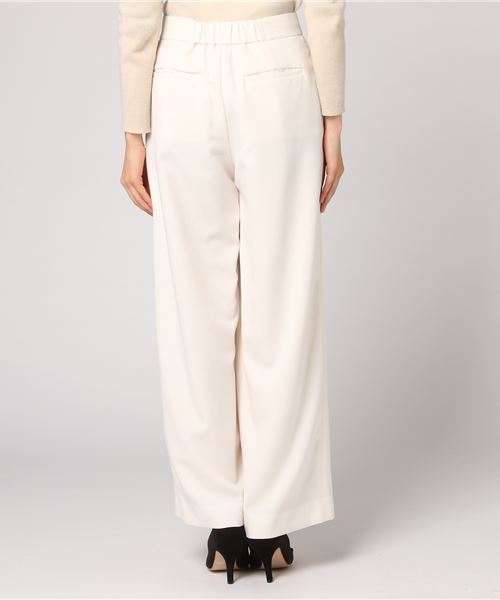 RIVE DROITE(リヴドロワ)の「ウールライクツイルワイドパンツ(その他パンツ・レディース・ネイビー/サックスブルー/アイボリー・36/38)」の4枚目の写真