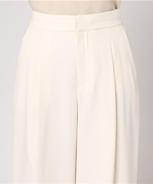 RIVE DROITE(リヴドロワ)の「ウールライクツイルワイドパンツ(その他パンツ・レディース・ネイビー/サックスブルー/アイボリー・36/38)」の6枚目の写真