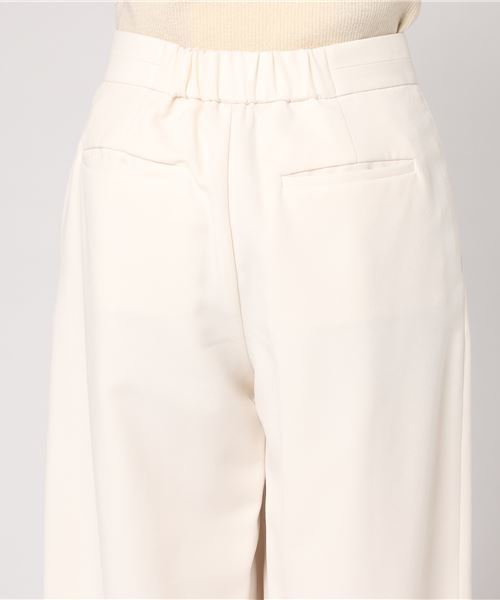 RIVE DROITE(リヴドロワ)の「ウールライクツイルワイドパンツ(その他パンツ・レディース・ネイビー/サックスブルー/アイボリー・36/38)」の7枚目の写真