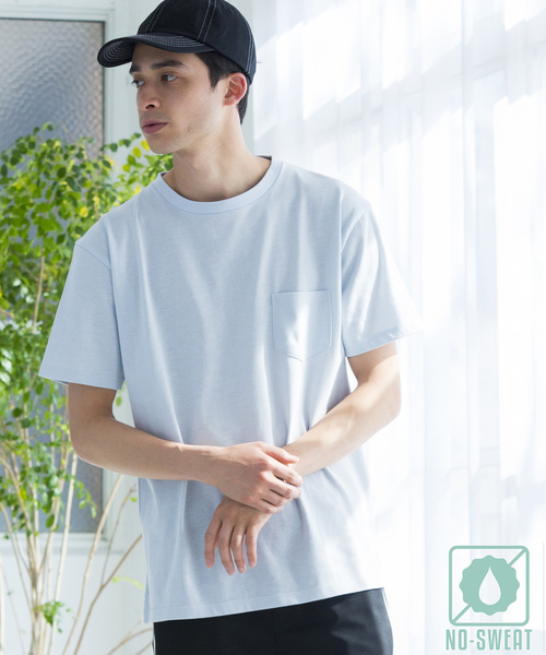 WEGO（ウィゴー）の「WEGO/USAコットンクルーネックカットソー（Tシャツ/カットソー・メンズ・ロイヤルブルー/ライトピンク/カーキ/ホワイト/杢グレー/ブラック/サックスブルー/ネイビー/ワイン/ダークグリーン・LARGE/MEDIUM/SMALL/X-LARGE）」の8枚目の写真