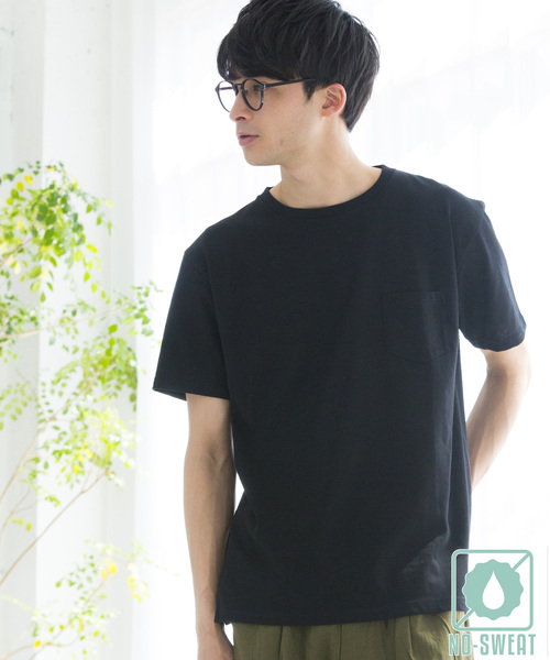 WEGO（ウィゴー）の「WEGO/USAコットンクルーネックカットソー（Tシャツ/カットソー・メンズ・ロイヤルブルー/ライトピンク/カーキ/ホワイト/杢グレー/ブラック/サックスブルー/ネイビー/ワイン/ダークグリーン・LARGE/MEDIUM/SMALL/X-LARGE）」の3枚目の写真