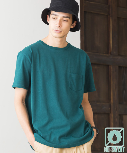 WEGO（ウィゴー）の「WEGO/USAコットンクルーネックカットソー（Tシャツ/カットソー・メンズ・ロイヤルブルー/ライトピンク/カーキ/ホワイト/杢グレー/ブラック/サックスブルー/ネイビー/ワイン/ダークグリーン・LARGE/MEDIUM/SMALL/X-LARGE）」の5枚目の写真