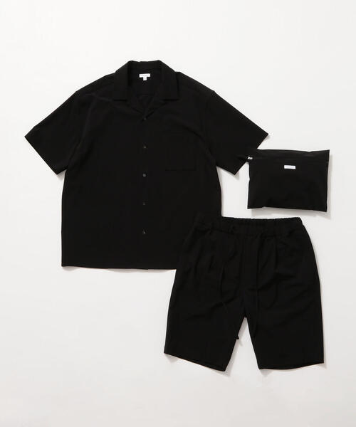 BEAUTY&YOUTH UNITED ARROWS（ビューティーアンドユースユナイテッドアローズ）の「by ストレッチ セットアップ/シャツ＆ショーツ ◆（シャツ/ブラウス・メンズ・ライトグレー/ブラック/オリーブ・MEDIUM/SMALL/X-LARGE/LARGE）」の17枚目の写真