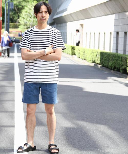 coen（コーエン）の「サマーコーデュロイサーフショーツ（その他パンツ・メンズ・スカイブルー/ターコイズブルー/ベージュ・MEDIUM/SMALL/LARGE/X-LARGE）」の4枚目の写真