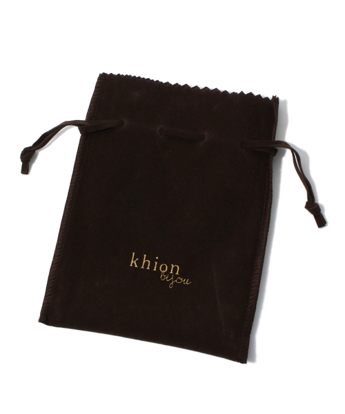 green label relaxing（グリーンレーベルリラクシング）の「Khion カラーコードショートネックレス（ネックレス・レディース・ピンク/ライム・フリー）」の5枚目の写真