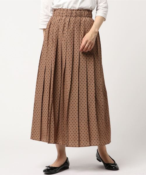 AMERICAN HOLIC(アメリカンホリック)の「・ハイウエストロングプリーツスカート(スカート・レディース・ブラック/ベージュ/ネイビー・FREE)」の19枚目の写真