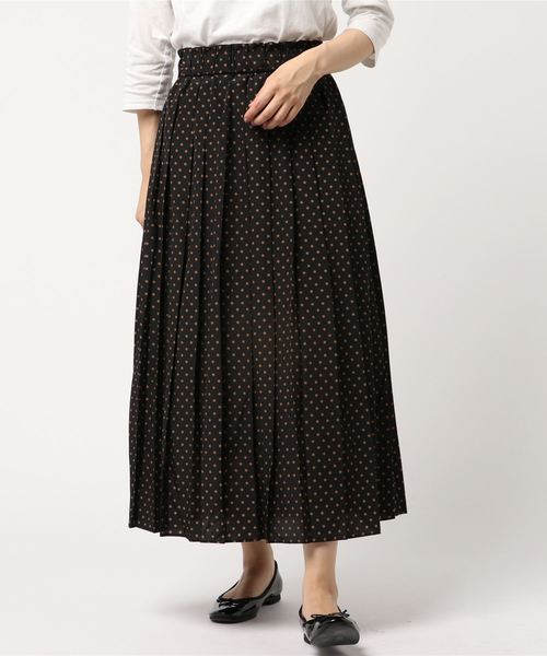 AMERICAN HOLIC(アメリカンホリック)の「・ハイウエストロングプリーツスカート(スカート・レディース・ブラック/ベージュ/ネイビー・FREE)」の18枚目の写真