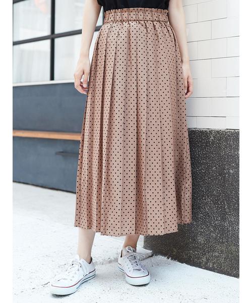 AMERICAN HOLIC(アメリカンホリック)の「・ハイウエストロングプリーツスカート(スカート・レディース・ブラック/ベージュ/ネイビー・FREE)」の13枚目の写真