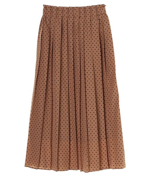 AMERICAN HOLIC(アメリカンホリック)の「・ハイウエストロングプリーツスカート(スカート・レディース・ブラック/ベージュ/ネイビー・FREE)」の5枚目の写真