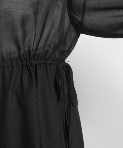 niko and...(ニコアンド)の「トランスパラントワンピース(ワンピース・レディース・ブラック/ピンク・MEDIUM/LARGE)」の11枚目の写真