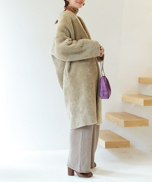 TODAYFUL（トゥデイフル）の「サテンミニポシェット（ハンドバッグ・レディース・パープル/オリーブ・FREE）」の7枚目の写真