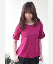 La TOTALITE | ＊ブライトテンジク タックスリーブプルオーバー。(Tシャツ/カットソー)