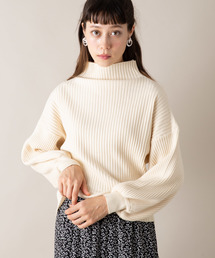 Auntie Rosa | 【AuntieRosa】 リブバルーンスリーブニット(ニット/セーター)