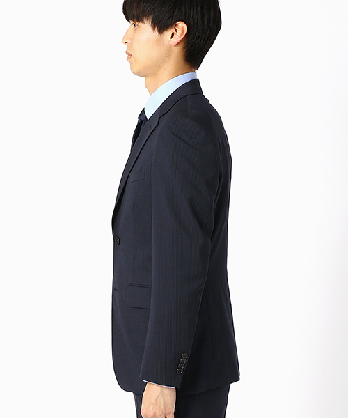 COMME CA ISM（コムサイズム）の「《セットアップ対応》ピンストライプ　ジャケット（スーツジャケット・メンズ・ネイビー・LARGE/MEDIUM/SMALL/X-LARGE/X-SMALL）」の5枚目の写真