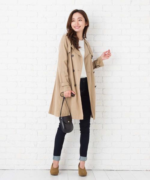 florist(フローリスト)の「オーバル型のしっかりミニショルダーバッグ(ショルダーバッグ・レディース・ホワイト/ブラック/ベージュ/ブラウン/イエロー・FREE)」の14枚目の写真