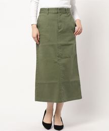 AMERICAN HOLIC | 綿ツイルタイトロングスカート(スカート)