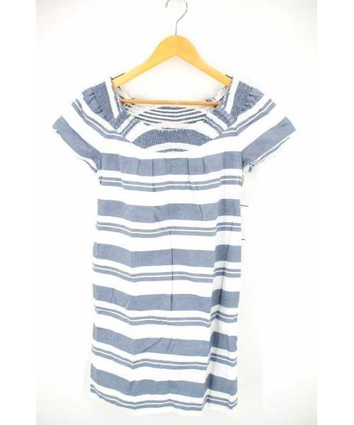 ブランド古着 マルチボーダーサックワンピース ワンピース Mercuryduo マーキュリーデュオ のファッション通販 Zozoused