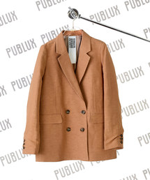 PUBLUX WOMENS�i�p�u�����N�X�@�E�[�}���j�́uPUBLUX/�p�u�����N�X�@W BREAST JACKET/�_�u���u���X�g�W���P�b�g�i�e�[���[�h�W���P�b�g�j�v