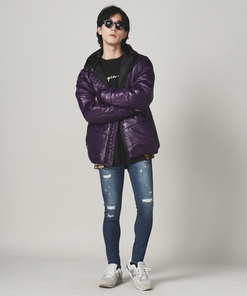 BENDER TOKYO(�x���_�[�g�E�L���E)�́yBENDER TOKYO�zHard Crash Skinny Denim Pants �X�L�j�[ �f�j���p���c(�f�j���p���c)