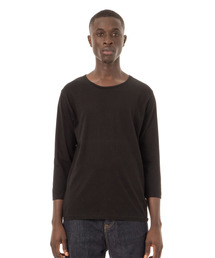 DAILY STANDARD by SANDINISTA（デイリースタンダードバイサンディニスタ）の「Cadet C/N 3-Q-S Tee / クルーネック七分袖丈Tシャツ（Tシャツ/カットソー）」