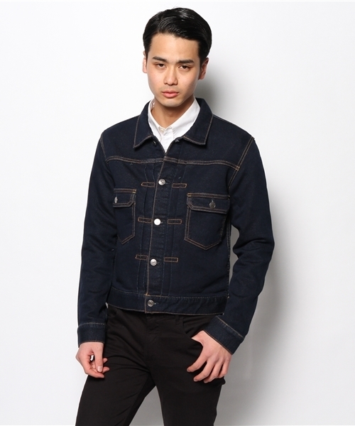 CIAOPANIC(チャオパニック)の「【Ciaopanic】デニムGジャン(デニムジャケット・メンズ・ブルー/インディゴブルー・MEDIUM/LARGE)」の13枚目の写真