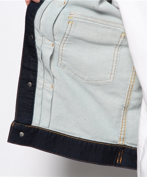 CIAOPANIC(チャオパニック)の「【Ciaopanic】デニムGジャン(デニムジャケット・メンズ・ブルー/インディゴブルー・MEDIUM/LARGE)」の8枚目の写真