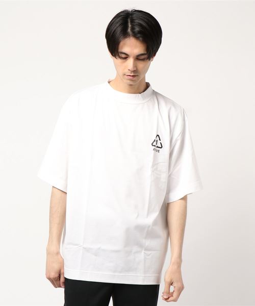 PULP/417EDIFICE(パルプフォーワンセブンエディフィス)の「【PULP】ATIVE / エイティブ LOGO SS TEE(Tシャツ/カットソー・メンズ・ブラック/ホワイト・FREE)」の3枚目の写真