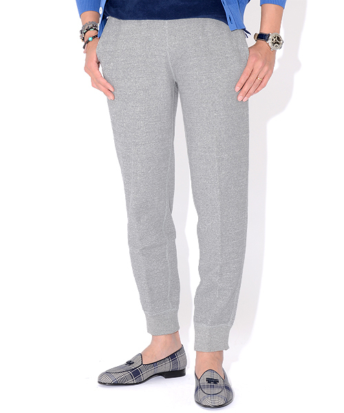 BRILLA per il gusto（ブリッラペルイルグースト）の「◎Brilla per il gusto / スウェットリブパンツ（その他パンツ・メンズ・グレー/ライトグレー/ネイビー・X-LARGE/SMALL/LARGE/X-SMALL/MEDIUM）」の3枚目の写真