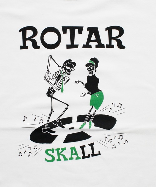 ROTAR(ローター)の「SKALL Tee(Tシャツ/カットソー・メンズ・ホワイト/ブラック/イエロー系その他・SMALL/MEDIUM/LARGE/X-LARGE)」の8枚目の写真