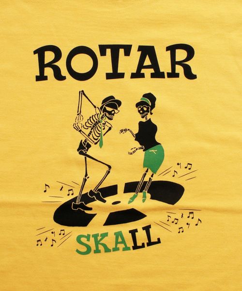 ROTAR(ローター)の「SKALL Tee(Tシャツ/カットソー・メンズ・ホワイト/ブラック/イエロー系その他・SMALL/MEDIUM/LARGE/X-LARGE)」の9枚目の写真