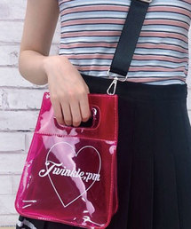 Twinkle;pm（トゥインクルピーエム）の「クリアショルダーバッグ（ショルダーバッグ）」