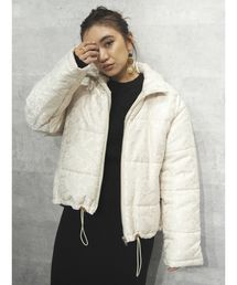 EVRIS | ボリュームジャガード中綿ブルゾン(ブルゾン)