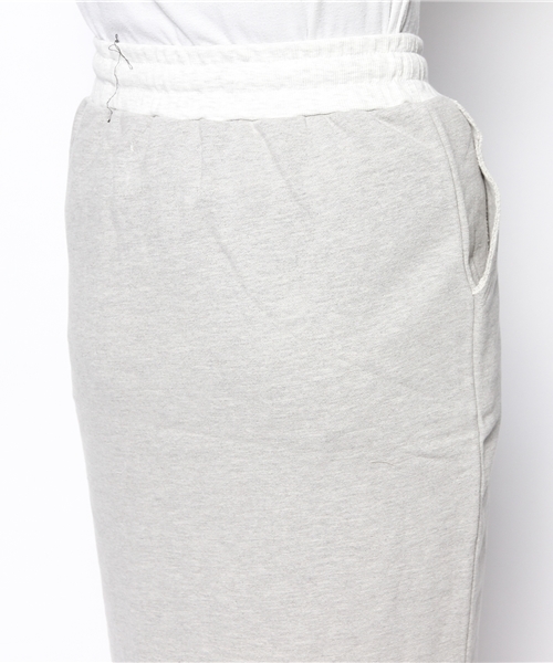 CIAOPANIC（チャオパニック）の「【Ciaopanic】裏毛ミドル丈タイトSK（スカート・レディース・ネイビー/ホワイト/チャコールグレー/グレー・FREE）」の10枚目の写真