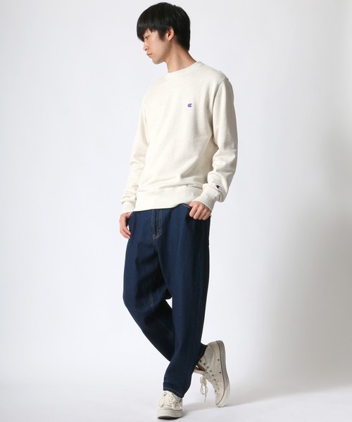 Champion/チャンピオン ワンポイント クルーネック スウェット