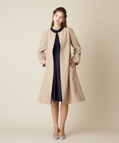 バルーンスリーブテントラインコート