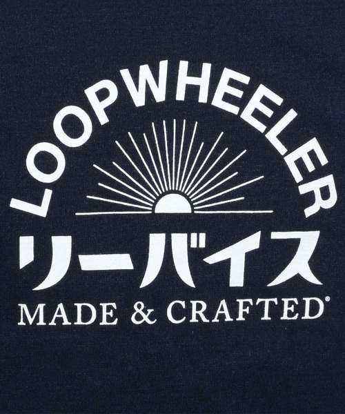 Levi's Made & Crafted(リーバイスメイドアンドクラフテッド)の「LEVI’S(R) MADE & CRAFTED(R) X LOOPWHEELER(R) CORE Tシャツ LOOPWHEELER(R) INDIGO(Tシャツ/カットソー・メンズ・ダークインディゴブルー・S/M/L/XL)」の12枚目の写真