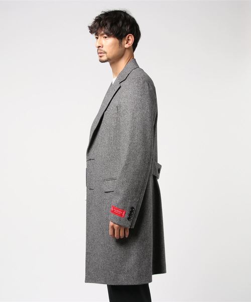 SHIPS(シップス)の「SD: PIACENZA チェスターコート(その他アウター・メンズ・ダークグレー・LARGE/X-LARGE/SMALL/MEDIUM)」の4枚目の写真