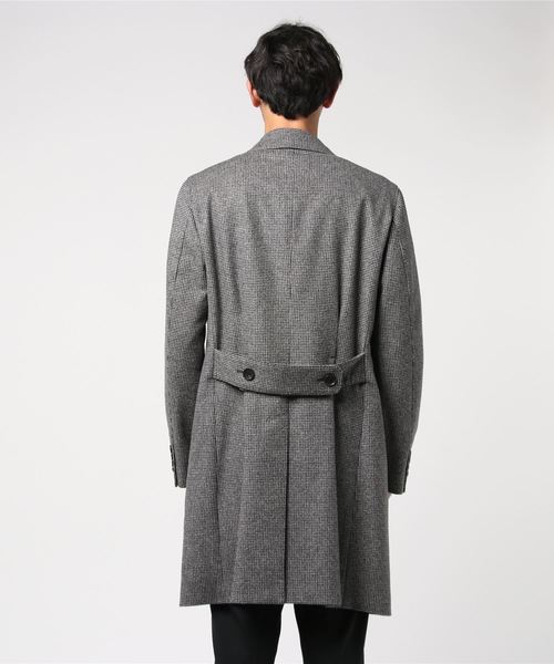 SHIPS(シップス)の「SD: PIACENZA チェスターコート(その他アウター・メンズ・ダークグレー・LARGE/X-LARGE/SMALL/MEDIUM)」の3枚目の写真