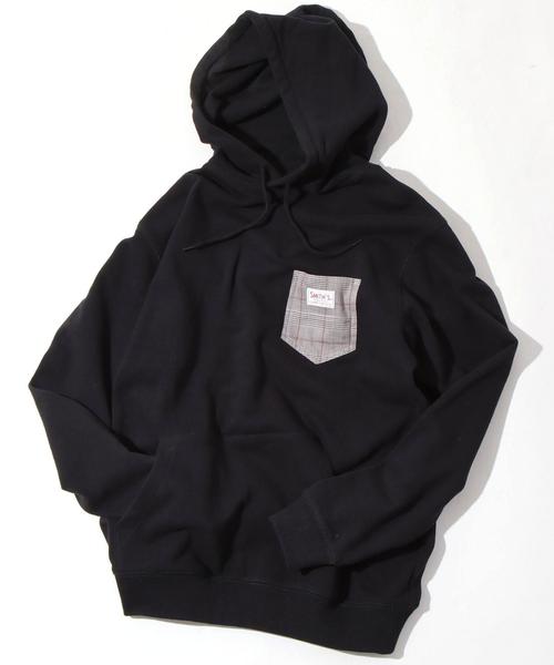 SMITH'S（スミス）の「【女性にもオススメ】SMITH'S別注ポケットスウェットパーカー20SS(一部WEB限定カラー)#（パーカー・メンズ・ブラック/その他1/ナチュラル/ベージュ/その他2/その他3・SMALL/X-LARGE/MEDIUM/LARGE）」の2枚目の写真