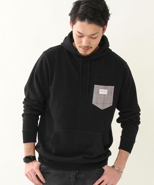 SMITH'S（スミス）の「【女性にもオススメ】SMITH'S別注ポケットスウェットパーカー20SS(一部WEB限定カラー)#（パーカー・メンズ・ブラック/その他1/ナチュラル/ベージュ/その他2/その他3・SMALL/X-LARGE/MEDIUM/LARGE）」の22枚目の写真