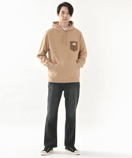 SMITH'S（スミス）の「【女性にもオススメ】SMITH'S別注ポケットスウェットパーカー20SS(一部WEB限定カラー)#（パーカー・メンズ・ブラック/その他1/ナチュラル/ベージュ/その他2/その他3・SMALL/X-LARGE/MEDIUM/LARGE）」の19枚目の写真